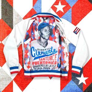 Roberto Clemente Puerto Rico Varsity Jacket – Rare & Iconic